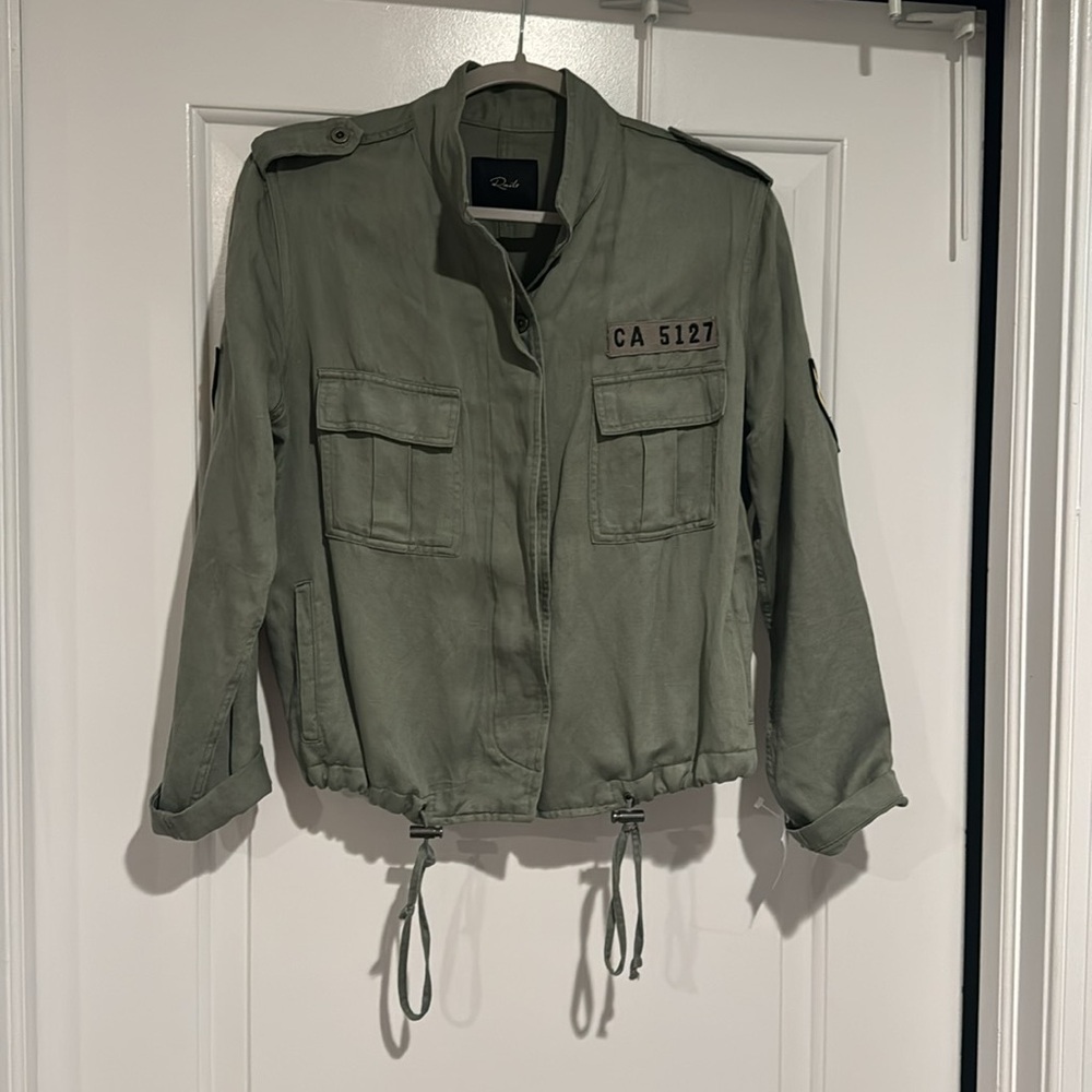 Rails Rowen Sage Green Military Jacket XS